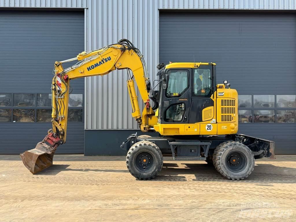 Komatsu PW118MR-11 Kolová rýpadla