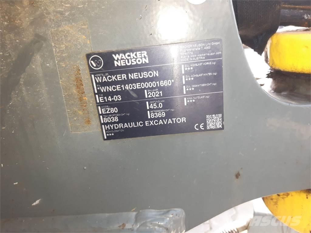 Wacker Neuson EZ80 Pásová rýpadla