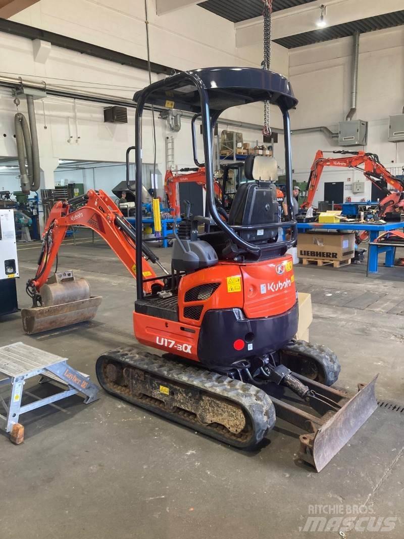 Kubota U17-3 Mini rýpadla < 7t