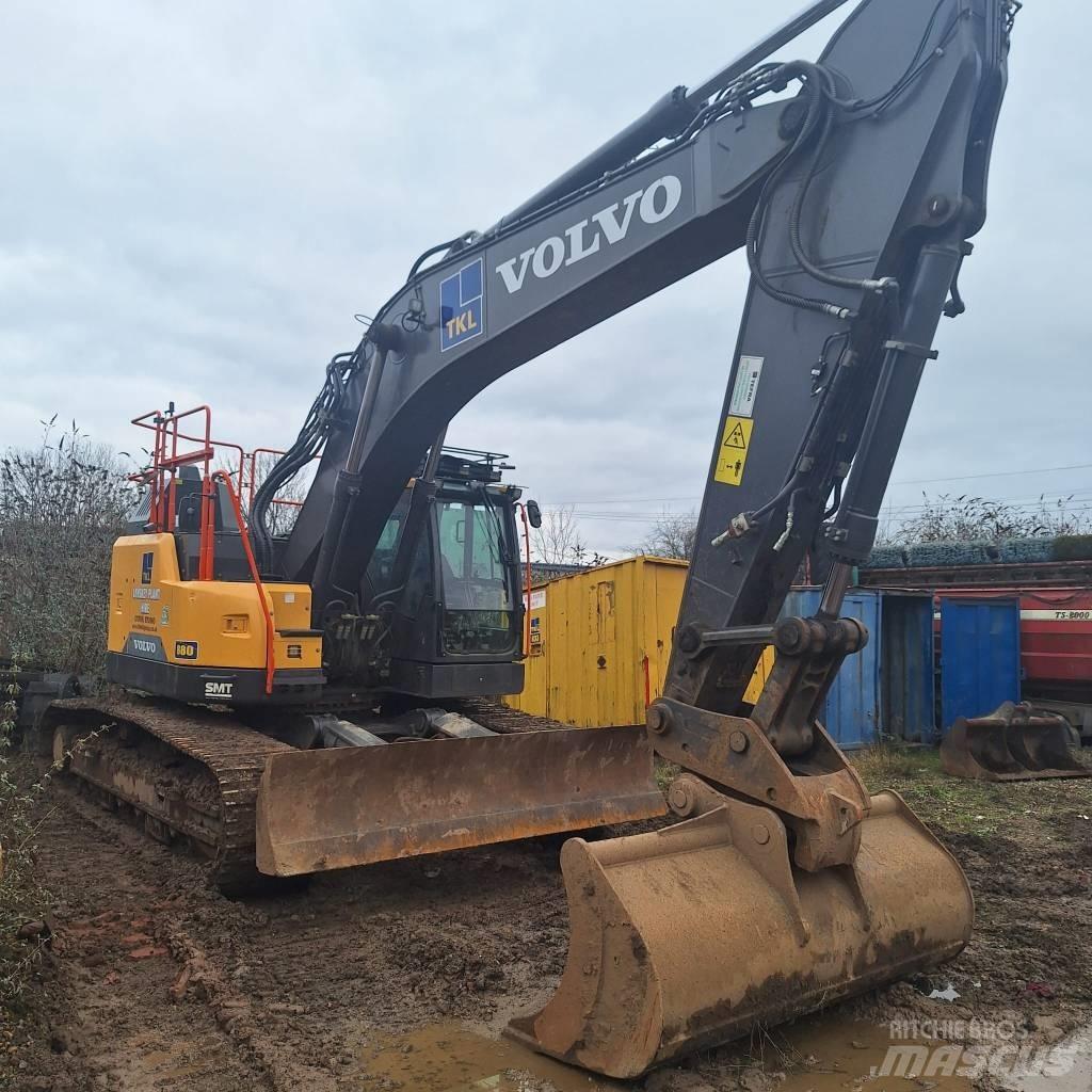 Volvo ECR 355 E Pásová rýpadla