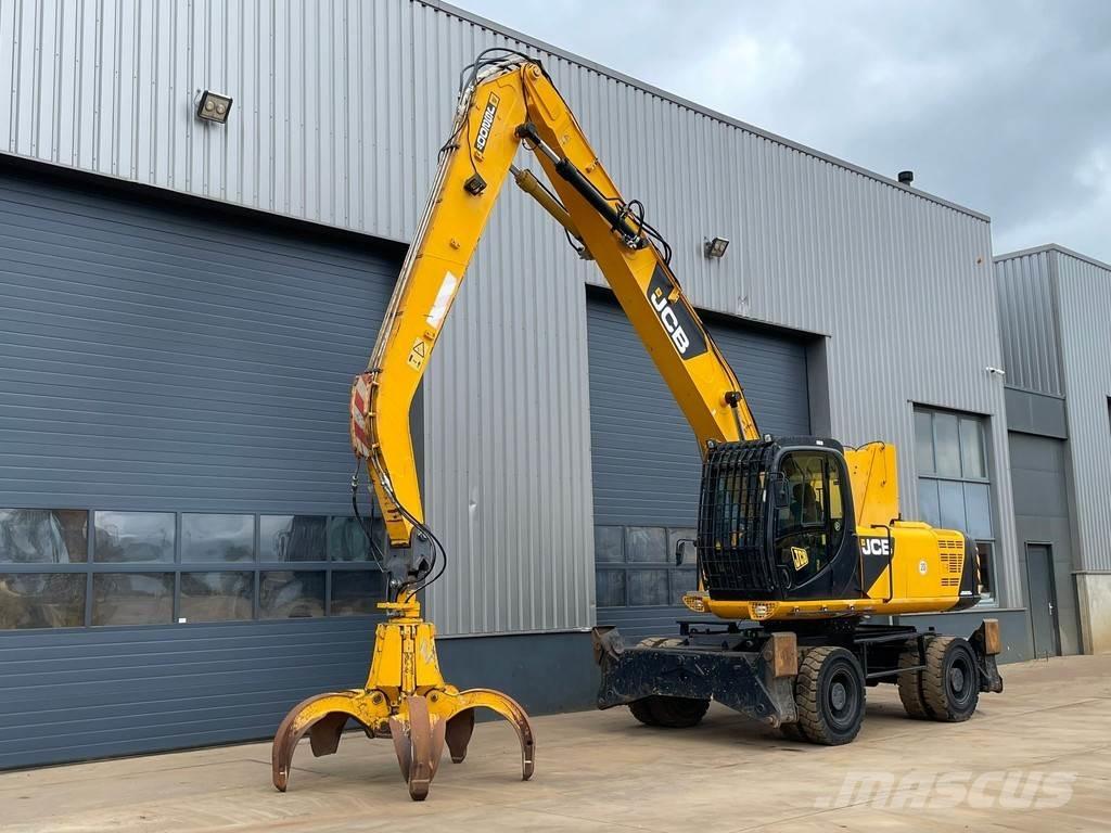 JCB JS200W Stroje pro manipulaci s odpadem