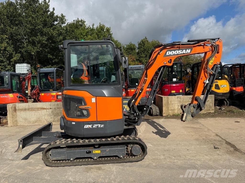 Doosan DX27Z-7 Mini rýpadla < 7t
