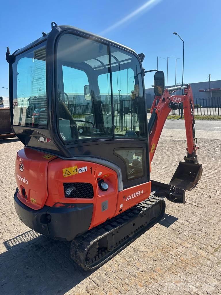 Kubota KX 019-4 Mini rýpadla < 7t