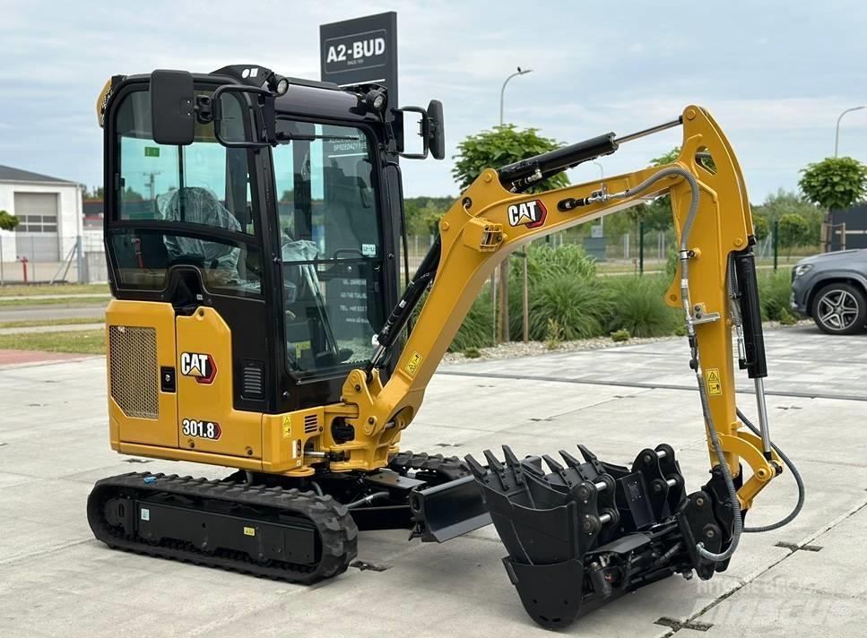CAT 301.8 Mini rýpadla < 7t