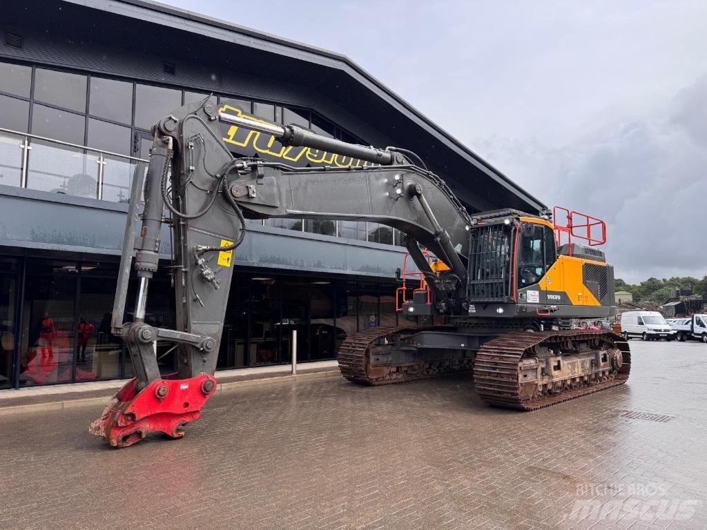 Volvo EC550El Pásová rýpadla