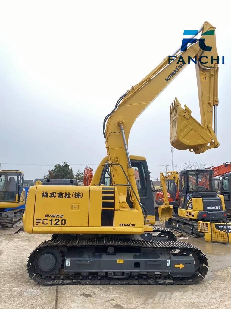 Komatsu PC 120 Pásová rýpadla
