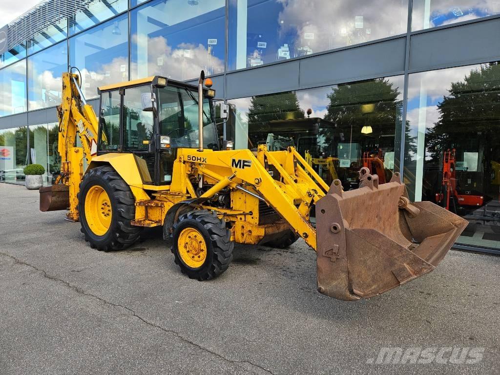 Massey Ferguson 50hx Rýpadlo-nakladače