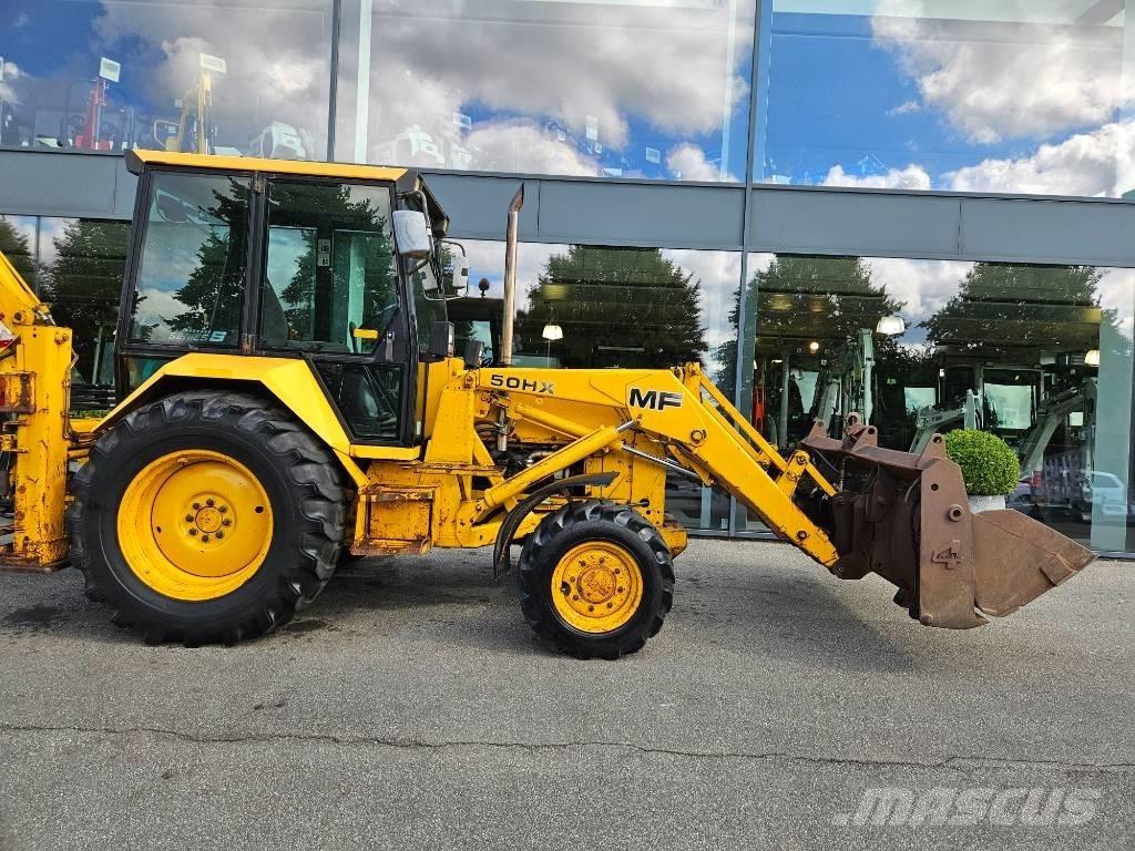 Massey Ferguson 50hx Rýpadlo-nakladače