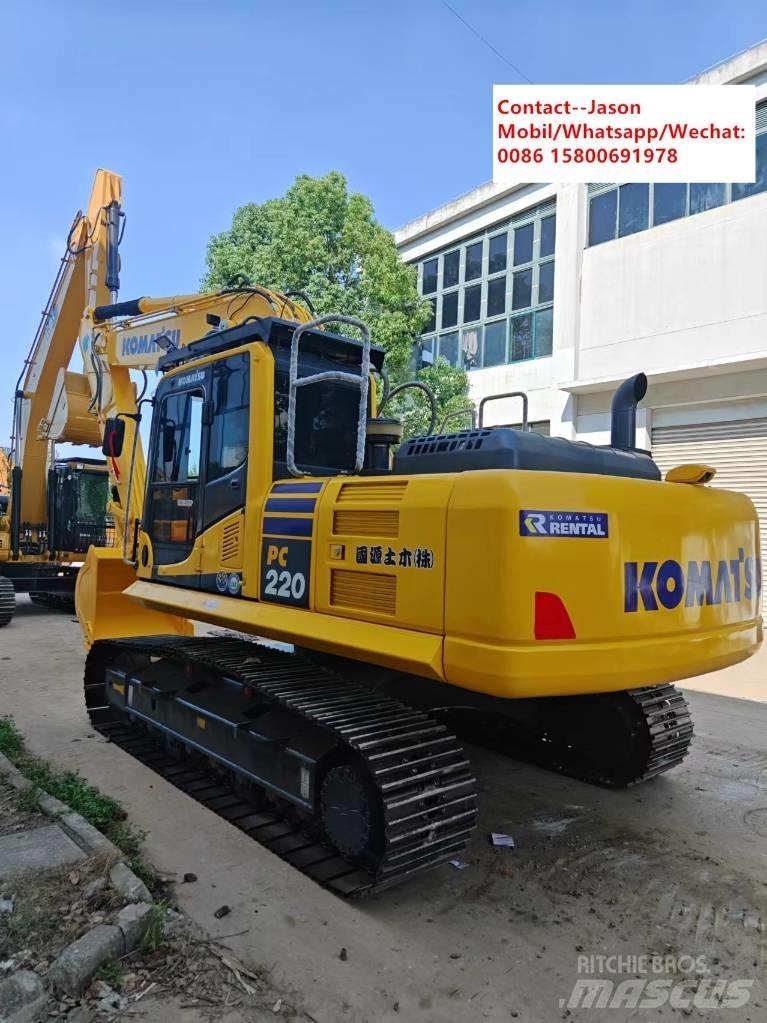 Komatsu PC 220-8 Pásová rýpadla