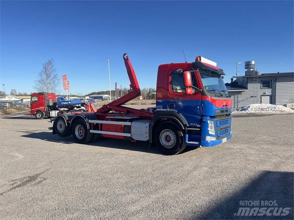 Volvo FM450 6X2 Hákový nosič kontejnerů
