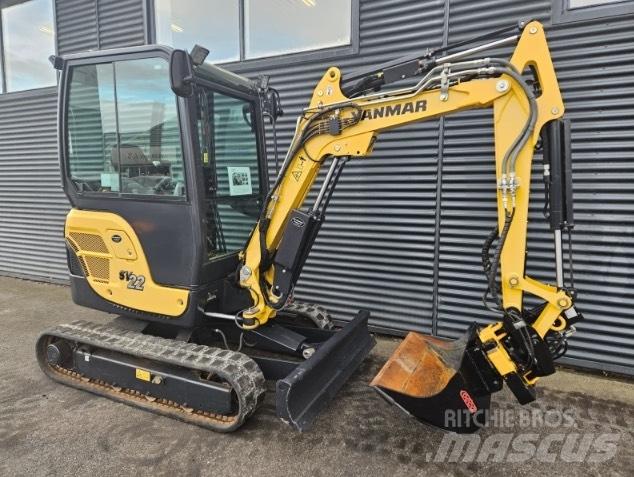 Yanmar sv22 Mini rýpadla < 7t