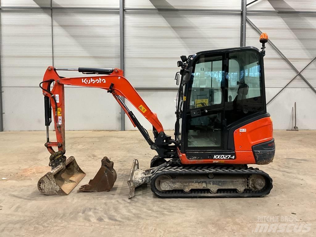 Kubota KX 027-4 Mini rýpadla < 7t