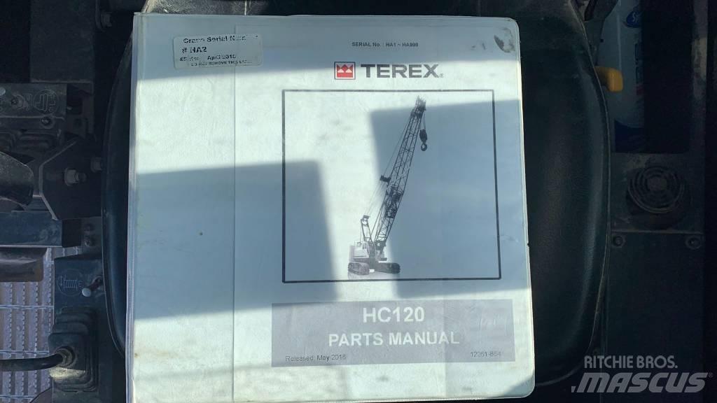 Terex HC 120 Pásové jeřáby
