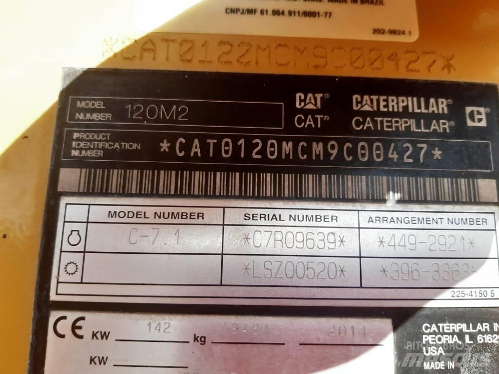 CAT 120 M 2 Grejdry