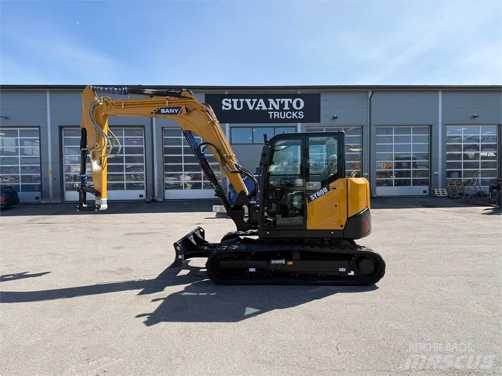 Sany SY80U Midi rýpadla 7t - 12t