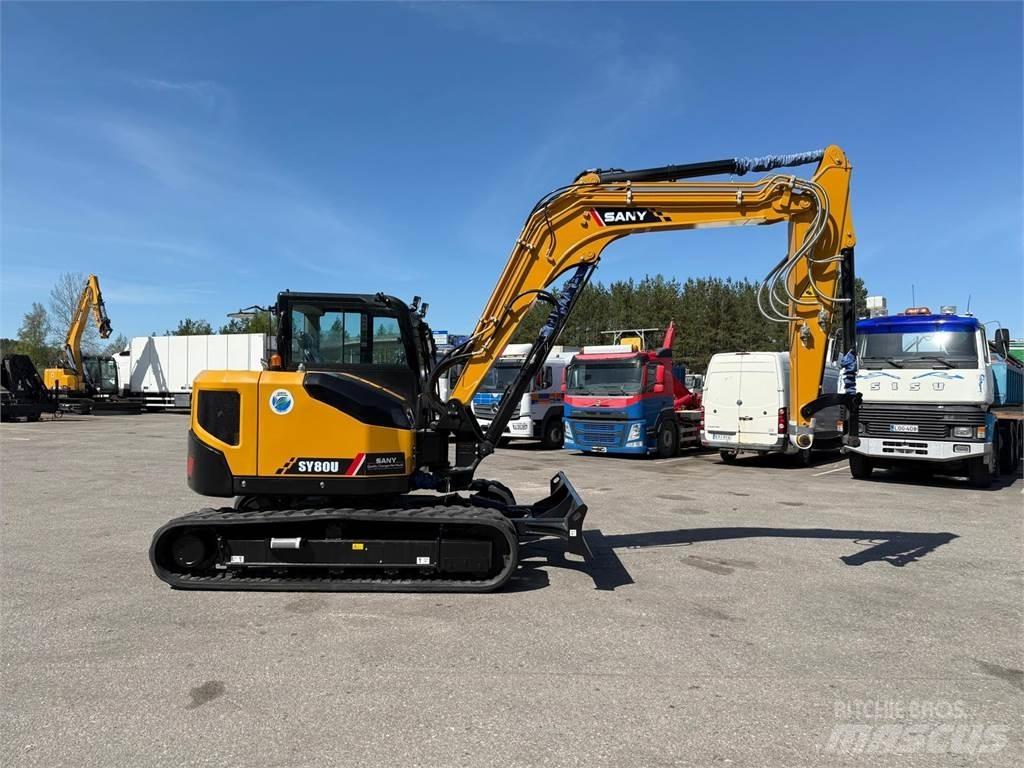 Sany SY80U Midi rýpadla 7t - 12t