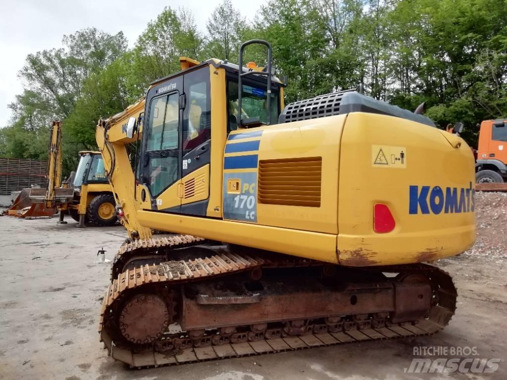 Komatsu PC 170 LC-10 Pásová rýpadla