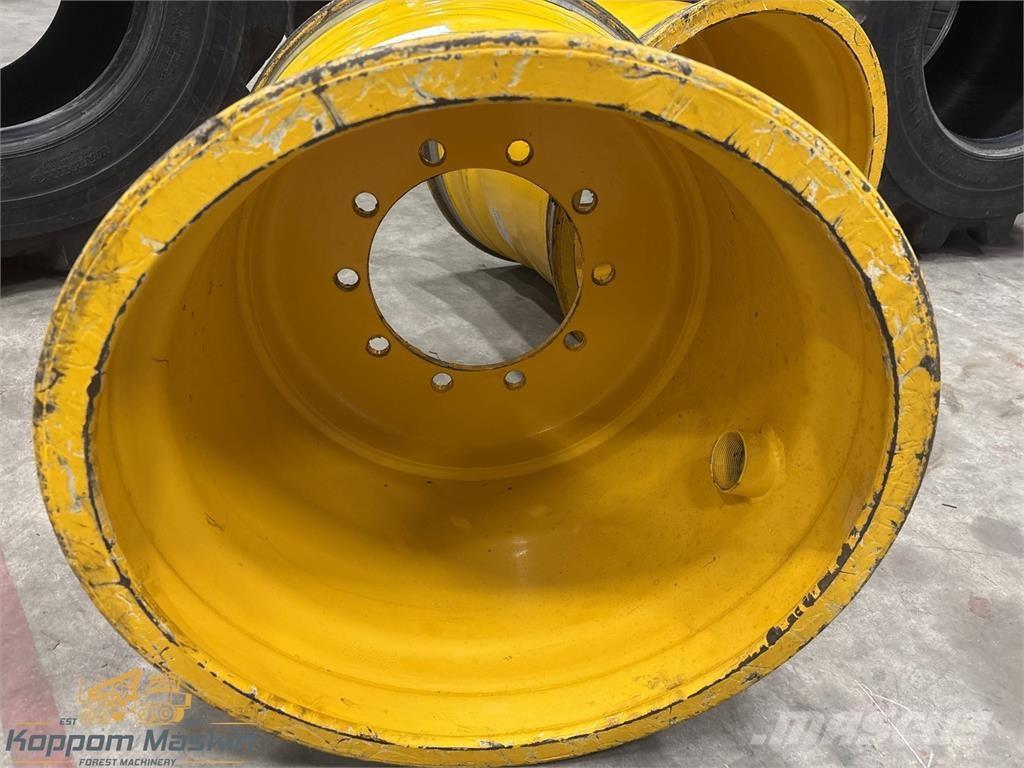 Rottne H8 24x26,5 Pneumatiky, kola a ráfky