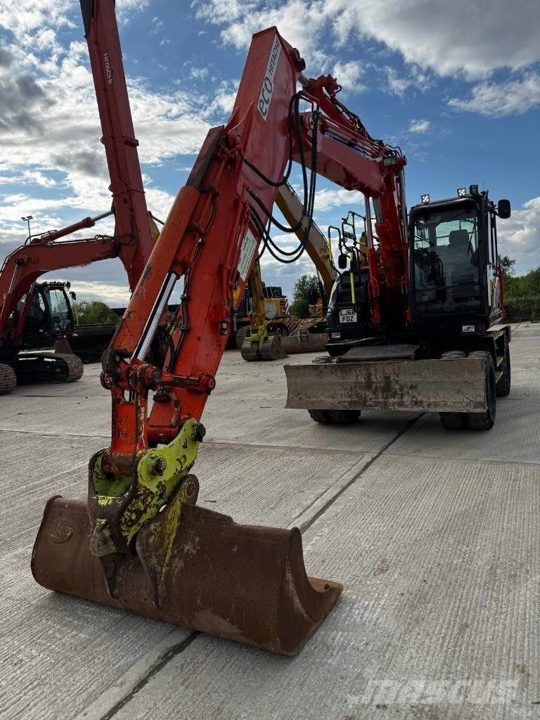 Hitachi ZX 145 W-6 Kolová rýpadla