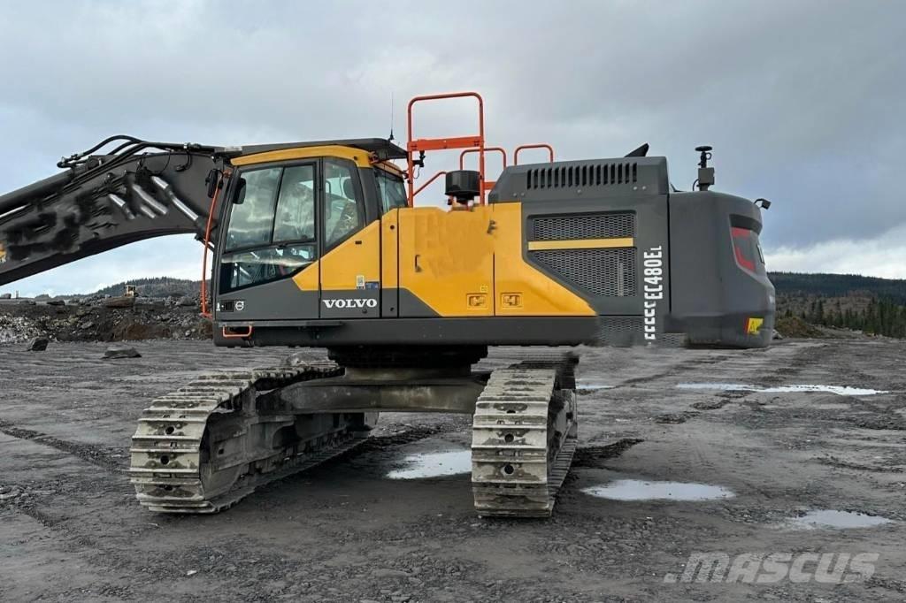 Volvo EC 480 E L Pásová rýpadla