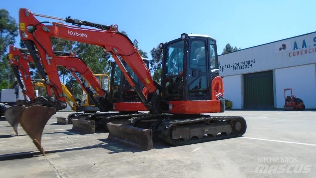 Kubota U 48-4 Mini rýpadla < 7t