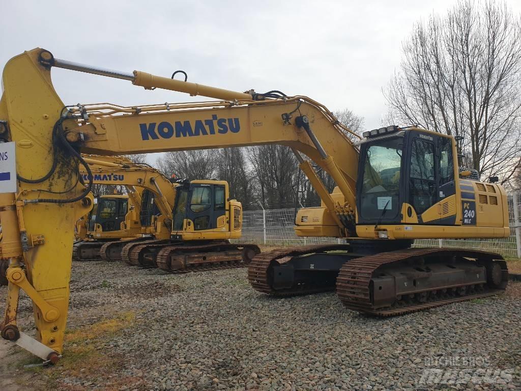 Komatsu PC240NLC-11 Pásová rýpadla
