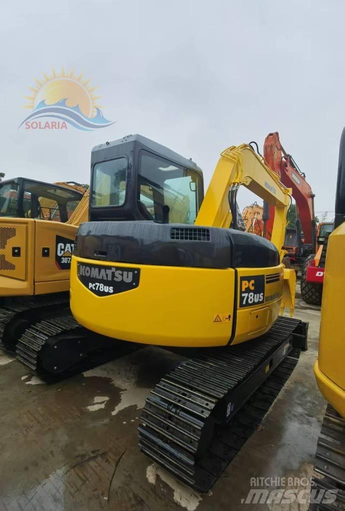 Komatsu PC 78 US-8 Pásová rýpadla