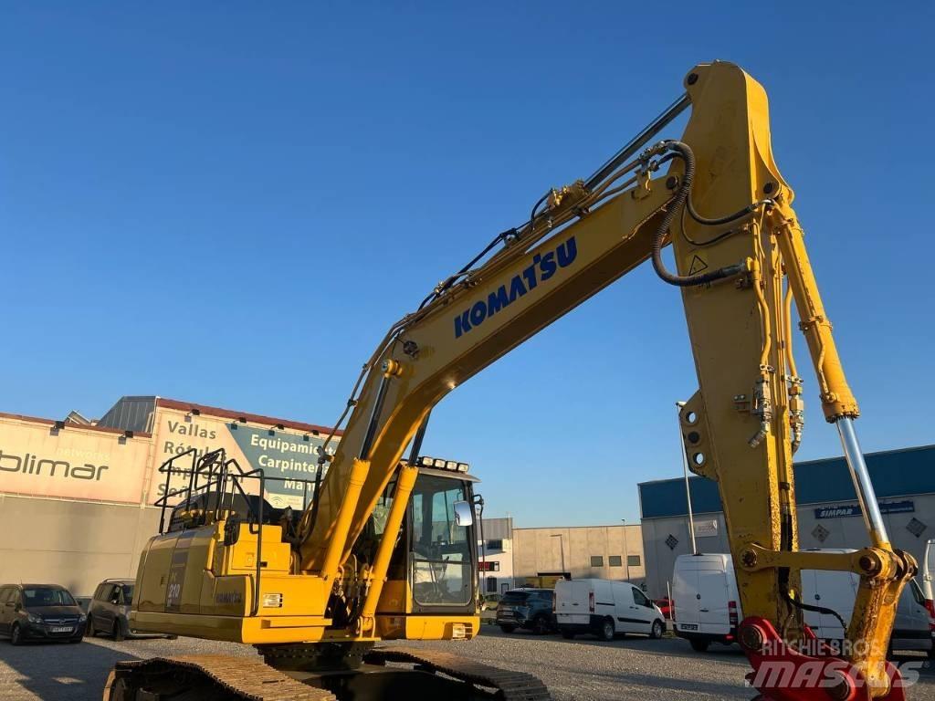 Komatsu PC 210 LC Pásová rýpadla