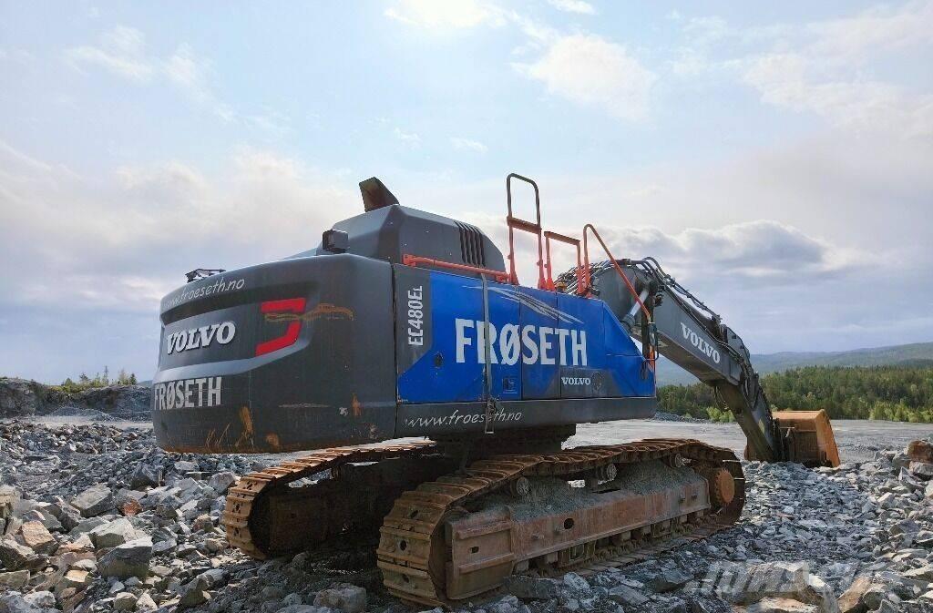 Volvo EC 480 E L Pásová rýpadla