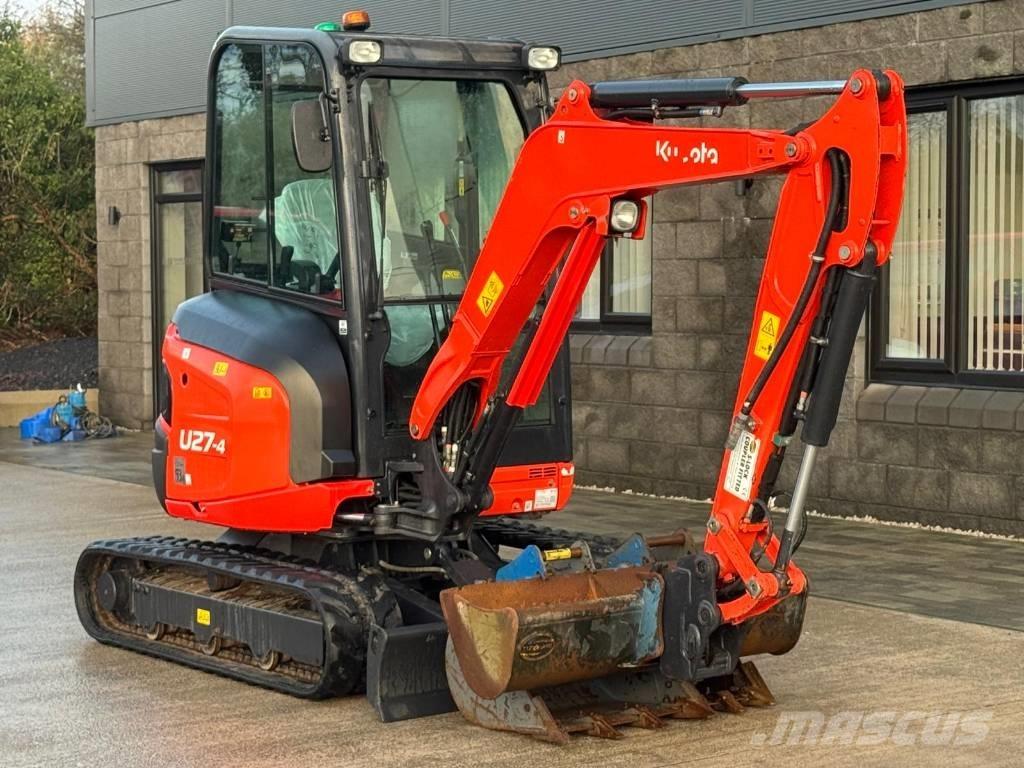 Kubota U 27-4 Mini rýpadla < 7t