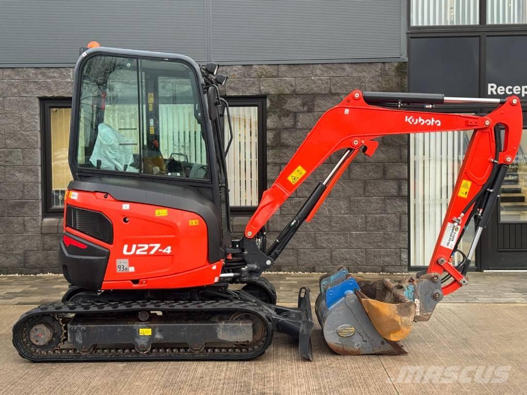 Kubota U 27-4 Mini rýpadla < 7t