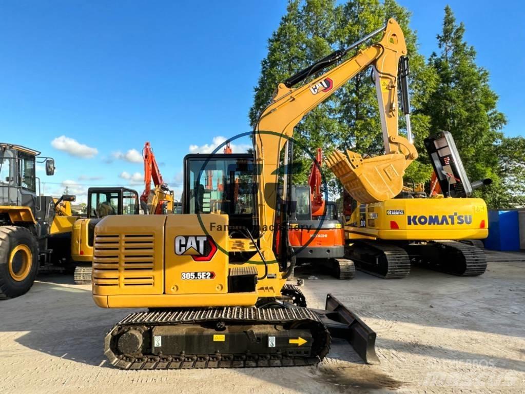 CAT 305.5E2 Mini rýpadla < 7t