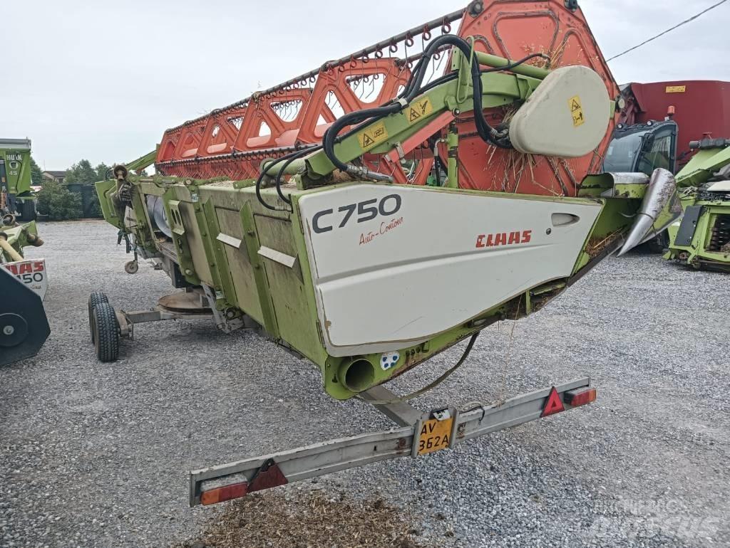 CLAAS C 750 Kombajnové hlavice