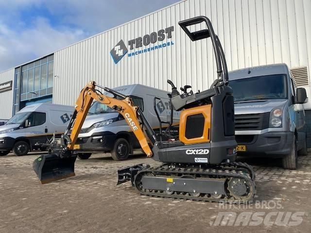 CASE CX12D Mini rýpadla < 7t