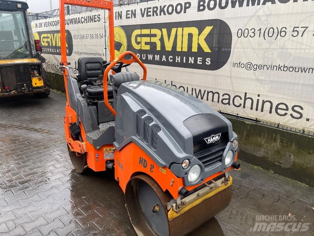 Hamm HD 8 VV Tandemové válce