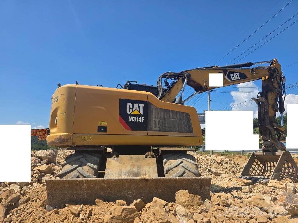CAT 314F Kolová rýpadla