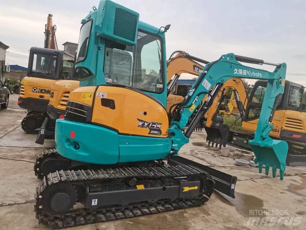 Kubota KX 135 Pásová rýpadla