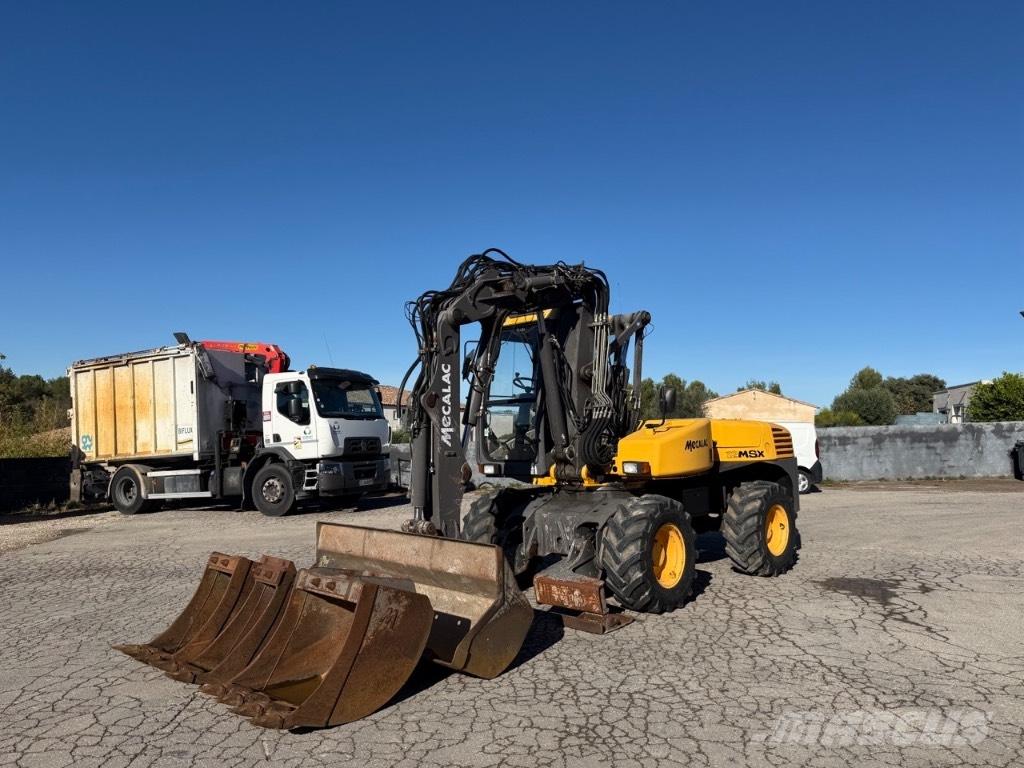 Mecalac 12 MSX Kolová rýpadla