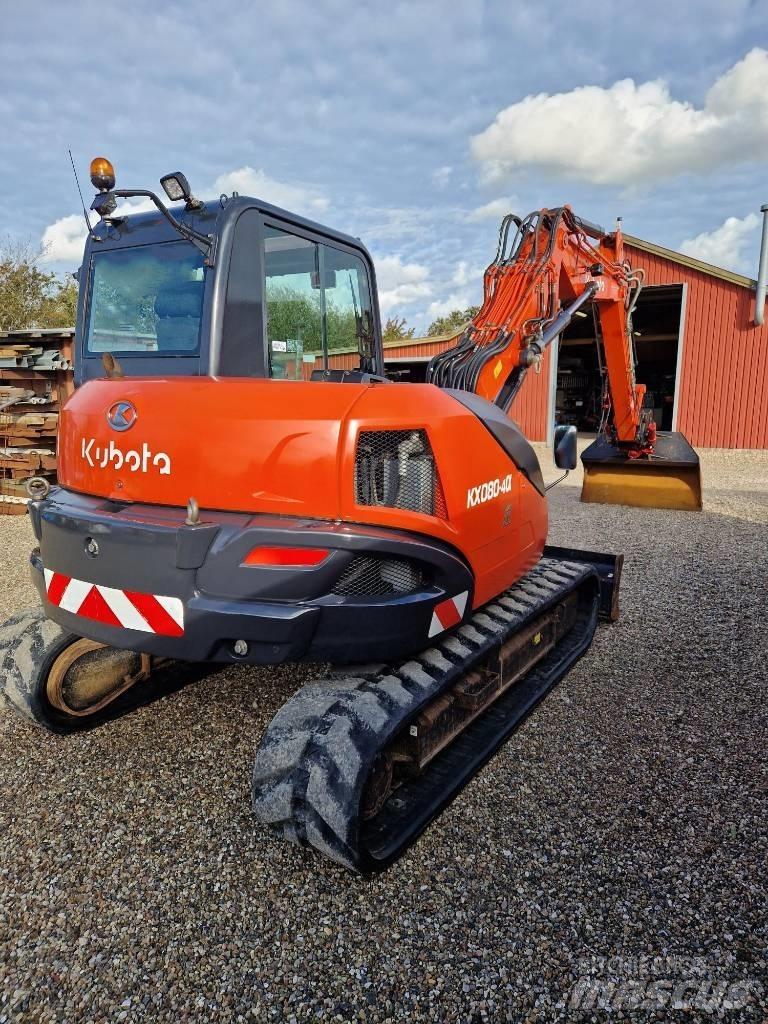 Kubota KX080-4 Mini rýpadla < 7t