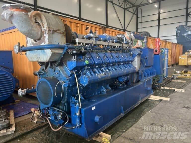 Deutz TBG 620V16 Plynové generátory