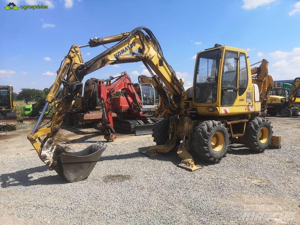 Komatsu PW 95 Midi rýpadla 7t - 12t