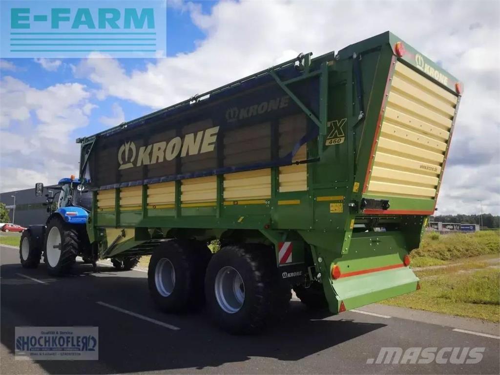 Krone tx 460 Obilné návěsy