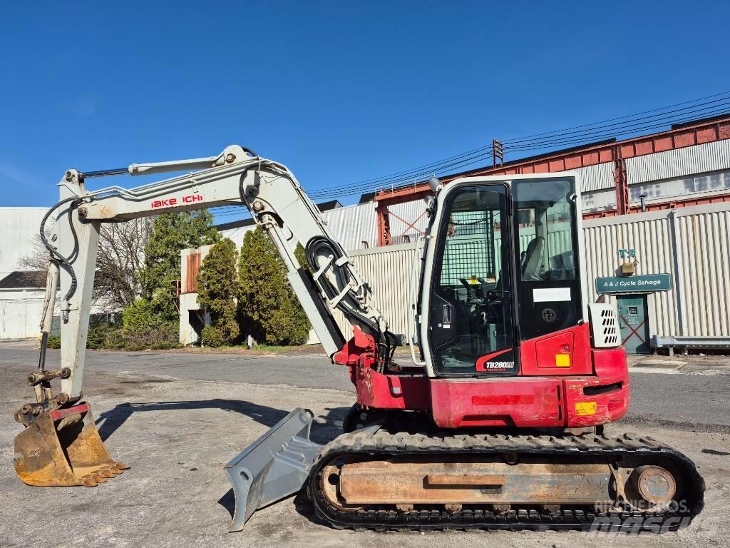 Takeuchi TB 280 FR Pásová rýpadla