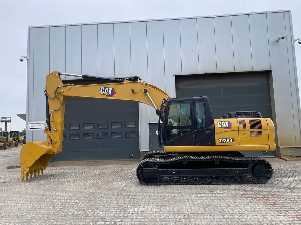 CAT 323D3 Pásová rýpadla