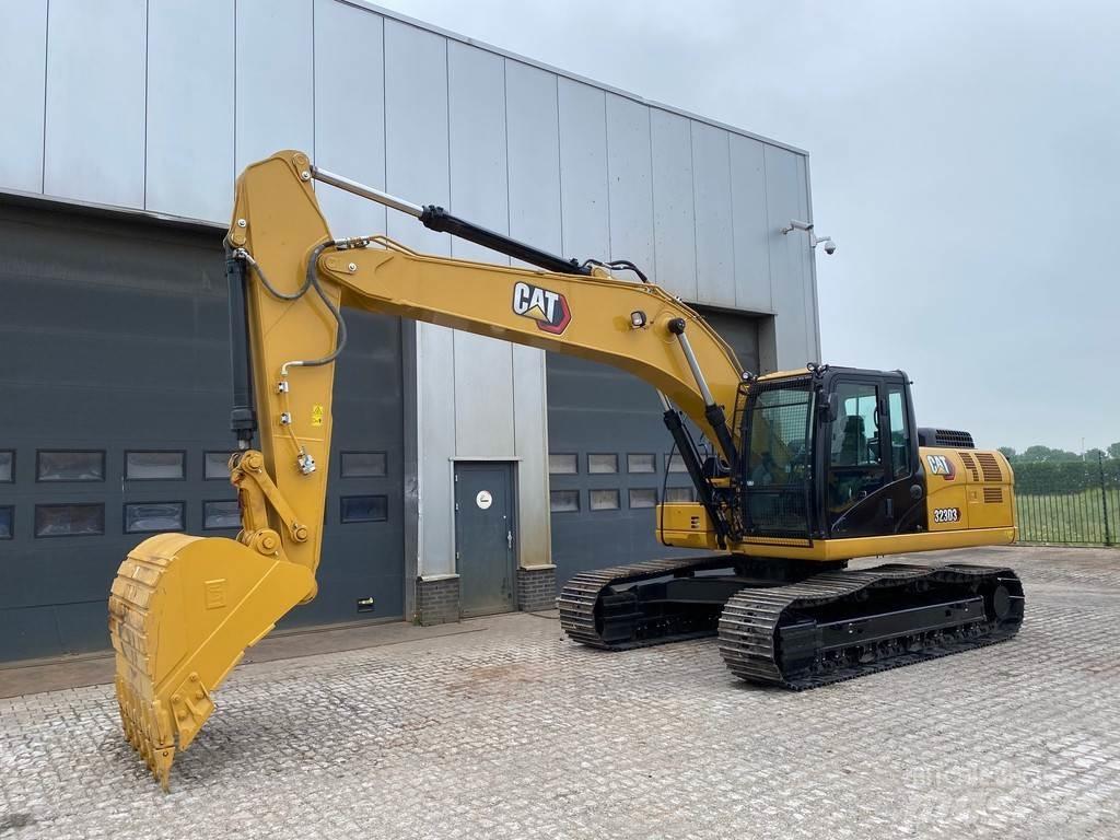 CAT 323D3 Pásová rýpadla