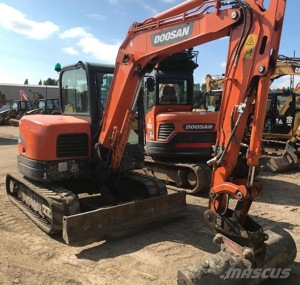 Doosan DX 60 R Mini rýpadla < 7t