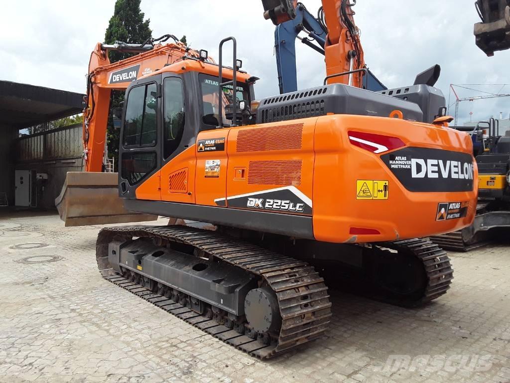 Doosan DX225LC-7 Pásová rýpadla
