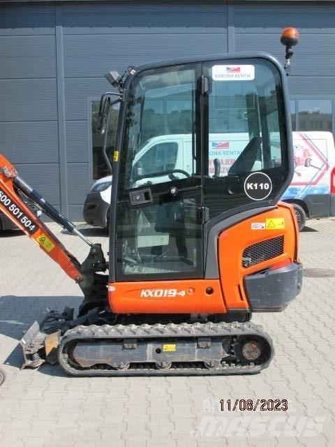 Kubota KX 019-4 Mini rýpadla < 7t