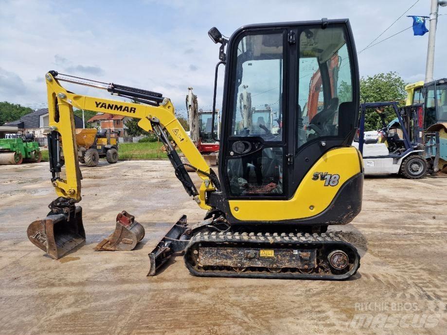 Yanmar SV 18 Mini rýpadla < 7t
