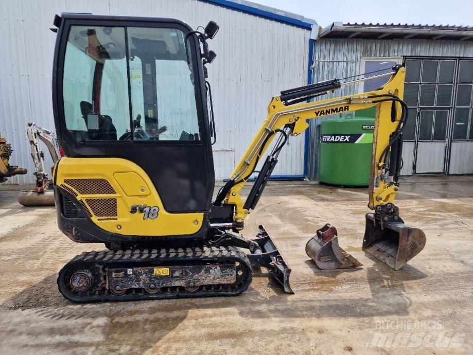 Yanmar SV 18 Mini rýpadla < 7t